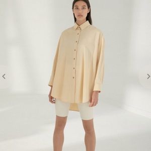 Codera Ribbed Pant Short in Natural